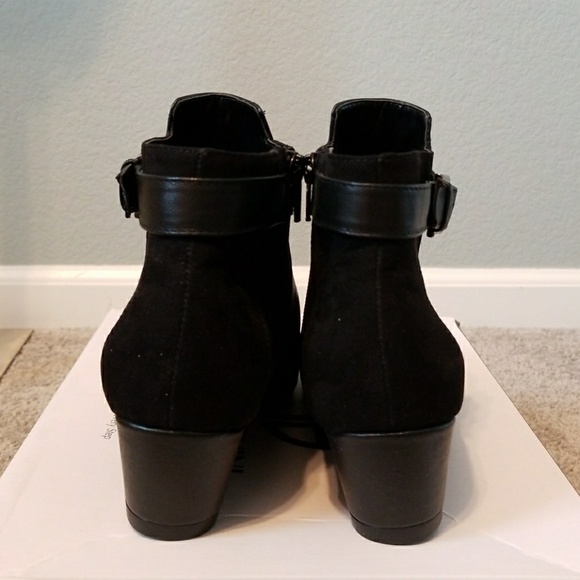 Giani Bernini Leather Ankle Women Boots Size 7M - Picture 6 of 8